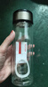 【?京東物流配送】高硼硅雙層玻璃杯大容量泡茶杯水杯子茶水分離 【雙層加厚】茶杯 350ml 1只 曬單實拍圖