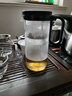 尚明一鍵過濾全玻璃內(nèi)膽飄逸杯泡茶壺可拆洗茶水分離懶人茶具簡易茶壺 黑色 700ml 曬單實拍圖