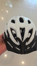 洛克兄弟（ROCKBROS）兒童騎行頭盔青少年自行車(chē)頭盔風(fēng)鏡男女山地公路車(chē)國標CE安全帽 磨砂白(1副灰色護目鏡) M（54~58cm頭圍） 曬單實(shí)拍圖