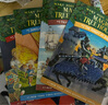 英文原版 神奇樹屋1-4冊盒裝 Magic Tree House 4本套裝 曬單實(shí)拍圖