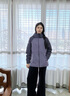 波司登2025新款沖鋒衣鵝絨服女短款三合一防風(fēng)防水保暖外套B250331302 灰紫色/葡萄紫|6032/6039|603C XS 155/80A 體重約100斤以內(nèi) 曬單實(shí)拍圖