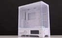 瓦爾基里（VALKYRIE）VK03 WHITE 白色 ATX 游戲電腦臺(tái)式機(jī)箱 支持360水冷 6.2吋觸摸屏 270°海景房 曬單實(shí)拍圖