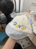 戴維貝拉（DAVE＆BELLA）男童帽子夏款透氣兒童鴨舌帽洋氣小童棒球帽幼兒遮陽帽夏季新款 淺藍色【現(xiàn)貨】 52( 建議帽圍約50-52cm) 曬單實拍圖