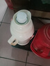 保溫壺新款家用保溫水壺暖水瓶玻璃內(nèi)膽老式熱水壺開水暖瓶 粉色 3.2L 曬單實(shí)拍圖