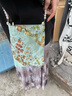 晴碧琳包包女包中國風(fēng)流蘇包手提包豎款方形宮廷風(fēng)珍珠斜跨包古風(fēng)漢服包 綠色丨中國宮廷風(fēng)流蘇包 曬單實拍圖
