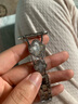 ins風(fēng)適用Applewatch10四葉草金屬鏈條表帶蘋果手表876543小香風(fēng)高級(jí)感watch金屬四葉草se夏季腕帶 ins【四葉草】銀色白貝母 38/40/41MM通用 曬單實(shí)拍圖