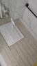 貝意品蹲便器蓋板廁所蓋子衛生間蓋板通用廁所蹲便器蓋板馬桶蓋防蟲(chóng)防臭 【加厚升級】提手桿.時(shí)尚白 曬單實(shí)拍圖