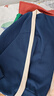 Mini Balabala迷你巴拉男童女童長袖套裝寶寶休閑嬰兒衣服套裝學(xué)院兩件套 深藍(lán)80877 120 曬單實(shí)拍圖