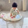 元大眠兒童拍拍水墊寶寶學(xué)爬行訓練墊玩具加厚家用夏季嬰幼兒充氣爬爬墊 80CM星兔 按壓充氣 加厚60%防漏 曬單實(shí)拍圖