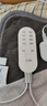 小米之家生態(tài)鏈同款微普智能電熱毯?jiǎn)坞p人電褥子雙控調溫家用宿舍控溫除螨 牛奶絨灰色單人四擋180*120除螨 曬單實(shí)拍圖