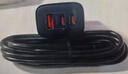 綠巨能（llano）100w氮化鎵充電器筆記本電腦手機(jī)type-c線套裝PD快充頭適用MacBook小米華為榮耀聯(lián)想Apple手機(jī)多口 曬單實(shí)拍圖