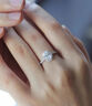 AVHE鉑金戒指訂結(jié)婚鉆戒 豪華鴿子蛋異形橢圓裸鉆石D克拉培育鉆石 30分D色/VVS-橢圓鴿子蛋鉆戒 曬單實(shí)拍圖