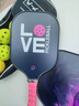 維康碳纖維球拍運動(dòng)專(zhuān)用訓練Pickleball兒童成人學(xué)生玻纖板拍全套 【碳纖雙拍】琉璃沙紋+包＋6個(gè)球 曬單實(shí)拍圖
