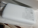 小米（MI）【3C認(rèn)證】小米自帶線充電寶 20000 22.5W 淺灰 可上飛機/火車多彩便攜  iPhone安卓可用 曬單實拍圖