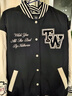 Teenie Weenie小熊春季學(xué)院風(fēng)休閑紅色棒球服保暖棉服棉襖外套女裝 黑色 L (170) 曬單實(shí)拍圖