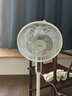 美的（Midea）電風扇家用風扇 落地扇 立式輕音節(jié)能強風電扇 宿舍降溫循環(huán)柔風自然風桌面小風扇 【遙控定時】SAC35BR 曬單實拍圖