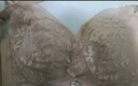 頌梵希（SONGFANXI）內(nèi)衣女大胸顯小薄款聚攏收副乳調(diào)整型防下垂胖mm大碼文胸罩夏季 翡翠綠 85B 曬單實(shí)拍圖