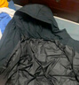 雪中飛高充絨連帽羽絨服男士冬季戶(hù)外出勤休閑三層保暖防寒科技羽絨外套 黑色 L (175) 曬單實(shí)拍圖