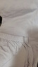秋鹿睡衣女純棉夏季短袖七分褲休閑條紋可外穿全棉家居服套裝薄款 香芋紫 2XL /身高170-175體重130-150 曬單實拍圖