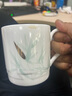 Gao Chun Ceramics高淳陶瓷拂竹錦流中式骨瓷茶杯家用陶瓷辦公茶水杯會(huì )議茶水杯送禮 拂竹錦流景色杯綠（禮盒裝） 曬單實(shí)拍圖
