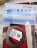 周六福半山半水玉髓手鐲深白綠寬條新中式生日禮物J1013552 56mm  曬單實(shí)拍圖
