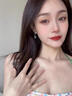 蔓笙銀色星星耳環(huán)女小眾獨特氣質(zhì)耳釘精致設計感2025適合圓臉耳墜耳飾 星星蚊香盤(pán)耳夾一對 曬單實(shí)拍圖