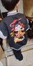 G.DUCKKIDS哪吒衣服春秋純棉男女童外套兒童棒球服2025新款洋氣中小童上衣 紅色 130 （建議身高120cm 8-9歲）cm 曬單實(shí)拍圖