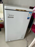 美的（Midea）天成冰柜 家用小冰柜 100升零下40度速凍超低溫冷柜減霜80%小型一級能效冷藏冷凍BD/BC-102EMR 曬單實拍圖