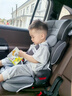 銳逸兒童便攜式安全座椅9個月-12歲汽車座椅寶寶中童安全坐椅可折疊 深灰【ISOFIX+Latch+藍牙早教】 曬單實拍圖
