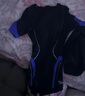 速比濤（Speedo）泳衣女電氣矩陣黑標Hero5.0鯊魚皮競速溫泉短袖平角連體泳衣 34 曬單實拍圖