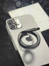 麥舒特雙環(huán)磁吸手機支架MagSafe磁力適用iPhone16華為指環(huán)甜甜圈360°旋轉桌面雙面磁吸指環(huán)扣強力磁吸便 槍色*碳纖維  雙面磁吸  指環(huán)支架 曬單實(shí)拍圖