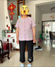 兩件套寬松中老年人媽媽夏季圓領(lǐng)印花女款短袖開衫老人女休閑衣服 綠色 3XL 建議120-135斤 曬單實(shí)拍圖
