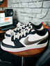 耐克（NIKE）官方NIKE COURT BOROUGH LOW 2 SE 耐克酷菠蘿大童運動(dòng)鞋DJ0040 100白/金屬青灰/灰黑/深粉 37.5 曬單實(shí)拍圖