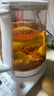 美的（Midea）養(yǎng)生壺 1.5L全自動煮茶壺 24h預(yù)約燒水壺 12小時智能恒溫 11檔控溫電熱水壺 花茶壺煮茶器MK-Y12Q 曬單實(shí)拍圖