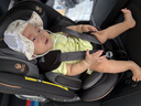 REEBABY啟睿pro兒童安全座椅0-12嬰兒寶寶車(chē)載360旋轉i-Size/E1認證 曬單實(shí)拍圖