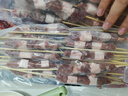 鮮京采內蒙古原切羔羊肉串2斤 （50串）燒烤食材 露營戶外 京東自有品牌 曬單實拍圖
