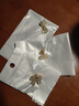 蝴蝶結(jié)防走光神器高檔免縫小胸針女百搭氣質(zhì)別針固定衣服西裝領(lǐng)口 兩件套 曬單實(shí)拍圖