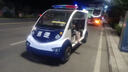 恒喆通5-8座電動巡邏車校園社區(qū)保安物業(yè)小區(qū)治安巡邏電動車景區(qū)公園廠區(qū)醫(yī)院擺渡觀光巡查電瓶車 雙排5座全封閉巡邏車標配 曬單實拍圖
