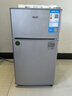奧克斯小冰箱家用小型迷你冷藏冷凍兩用出租房宿舍用節(jié)能省電寢室辦公室電冰箱 【熱賣款 升級凈化去味】22A126DW銀 曬單實拍圖