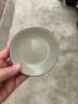 不單典雅米黃汝窯陶瓷茶杯托杯墊陶瓷小碟子復(fù)古開片可養(yǎng)茶墊托底茶道配件 杯墊*1個(直徑10厘米) 曬單實(shí)拍圖