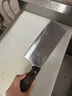 雙槍家用菜刀切片刀 鋒利鍛打廚房切肉切菜不銹鋼刀具 曬單實拍圖