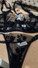 VRSZEE高端品牌內(nèi)衣女性感薄款刺繡蕾絲文胸套裝上托胸罩誘惑內(nèi)褲比基尼 黑色套裝 85B 曬單實(shí)拍圖