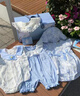 新生兒見(jiàn)面禮實(shí)用嬰幼兒衣服禮盒送出生寶寶滿(mǎn)月禮物套裝高檔夏季 林霧濕鹿鈴 66cm 0-4個(gè)月 曬單實(shí)拍圖