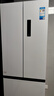 美的（Midea）418法式多門四開門電冰箱超薄平嵌小戶型家用冰箱一級(jí)能效國家補(bǔ)貼20%大容量無霜MR-418WFPE白色 曬單實(shí)拍圖
