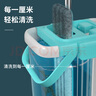 美麗雅平板拖把38cm桿長127cm2布帶桶免手洗干濕兩用家用一拖凈拖地神器 曬單實(shí)拍圖