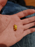 Lossot足金十二生肖黃金吊墜虎項(xiàng)鏈3D硬金虎生肖本命年掛墜生日禮物 曬單實(shí)拍圖