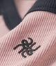 初語初語美式插肩袖修身長袖t恤女2024秋季新款圓領(lǐng)復(fù)古打底衫上衣 淺粉色 M 曬單實(shí)拍圖