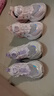 女童運(yùn)動(dòng)鞋2025夏季新款跑步網(wǎng)面透氣兒童鞋旋轉(zhuǎn)紐扣女孩公主網(wǎng)鞋 紫色【單網(wǎng)款】偏小一碼H-76 32 碼鞋內(nèi)長(zhǎng)19.6cm 曬單實(shí)拍圖