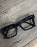 MOSCOT LEMTOSH眼鏡框女士 復(fù)古黑色方形粗厚寬邊框 歐美板材裝飾顯瘦近視鏡架男 黑色框 曬單實(shí)拍圖
