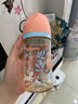 貝親奶瓶ppsu 嬰兒奶瓶 防脹氣奶瓶 雙把手彩繪寬口徑奶瓶套裝 240ml 3-6月 自帶M奶嘴+重力球 曬單實(shí)拍圖
